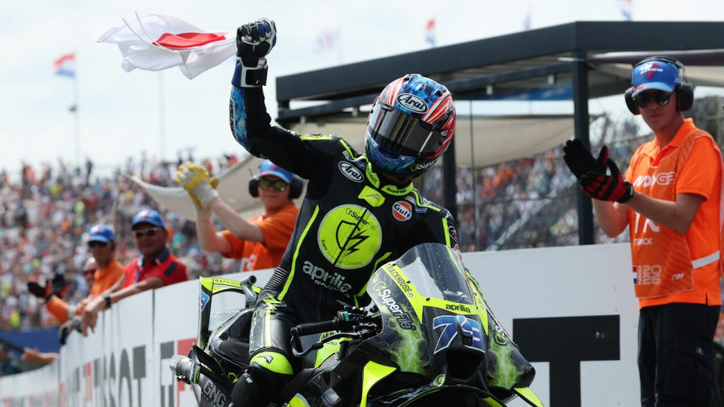 Japānim Oguram pirmais "MotoGP" posma tituls karjerā