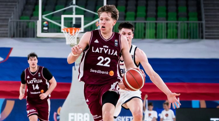 Latvieši pret serbiem iztur puslaiku, lietuvietim U20 EČ rekordspēle