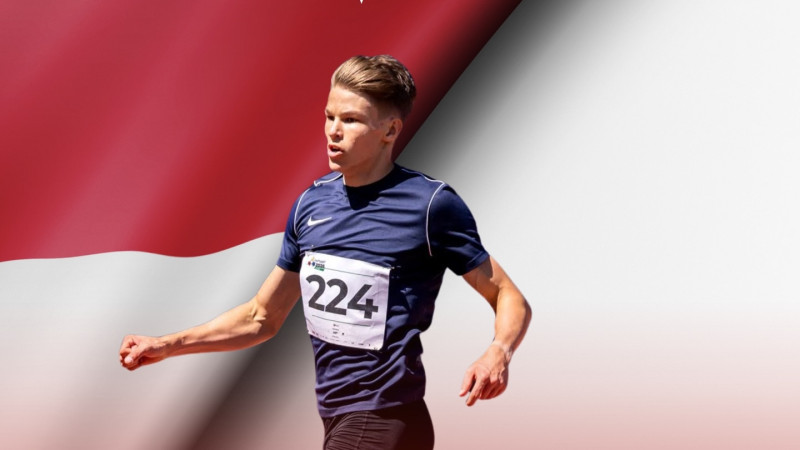 Celms ar nacionālo rekordu ieskrien U18 Eiropas 400m/b finālā