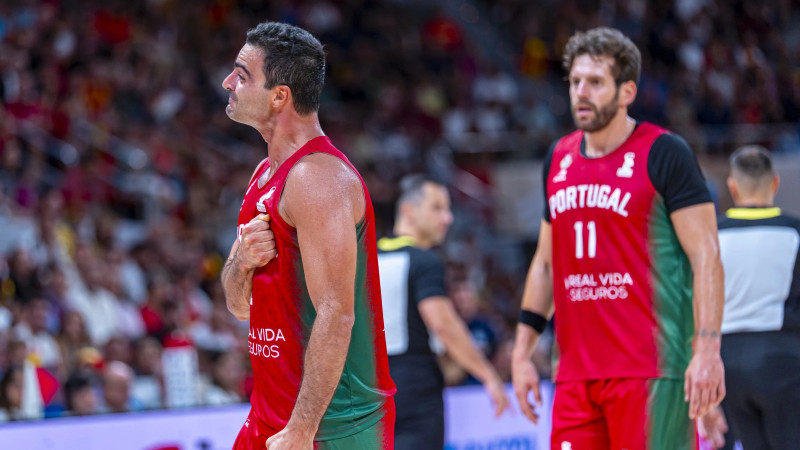 Portugāles basketbolisti otro vasaru pēc kārtas šokē spāņus