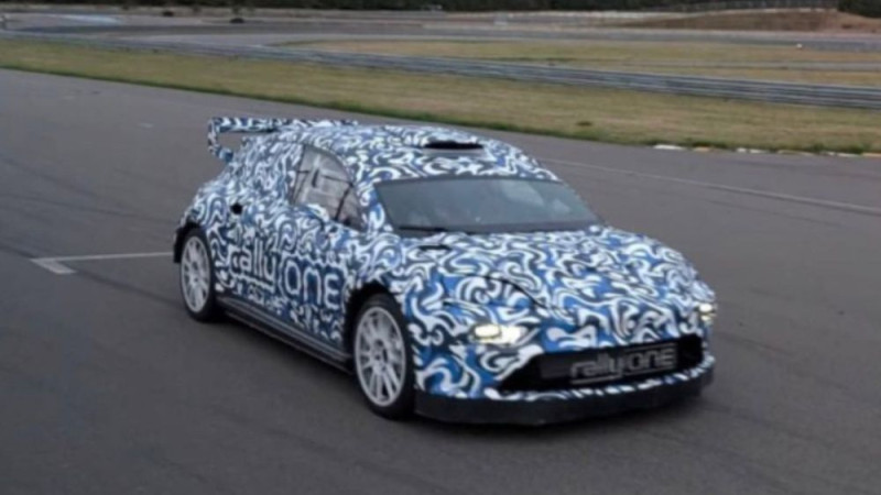 Atklātībā nonāk "Project Rally One" jaunā WRC27 auto attēli no testiem