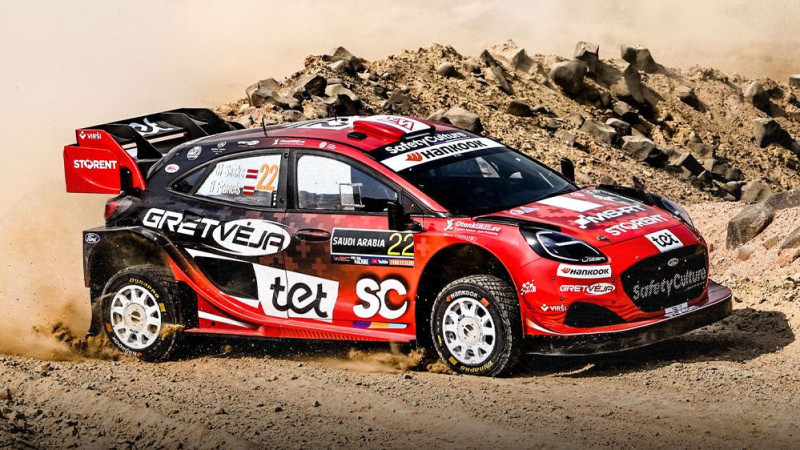 Sesks Sardīnijas WRC sāk ar otro desmitu