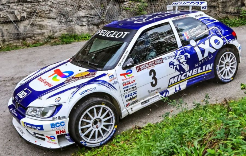 Franču vecmeistars Delekūrs Sanremo rallijā pārspēj Latvalu (+video)